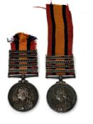 Two Queen's South Africa Medals awarded to 8480 Sapper S.