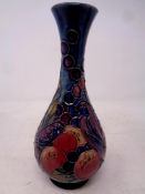 A Moorcroft Pomegranate patterned vase,
