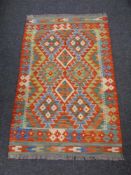 A Chobi Kilim rug,