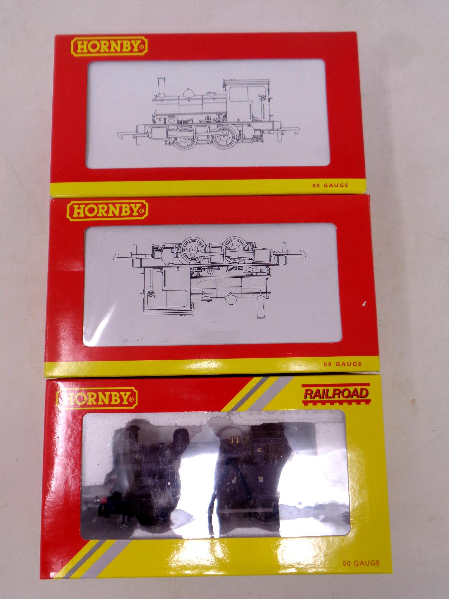 Three Hornby 00 Gauge scale locomotives to include a S and DJR Class 3F,