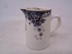 A 19th century cream jug