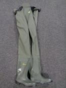 A set of Amblers Safety Dikamar fishing chest waders,