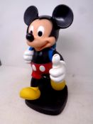A novelty Mickey Mouse telephone