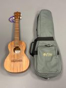 A Martin & Co Ukulele, numbered 20110, with soft case.