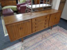 A mid 20th century teak Ensign sideboard,