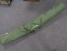 An Advanced Brolly System carp shelter in carry bag