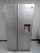 A Samsung American style fridge freezer