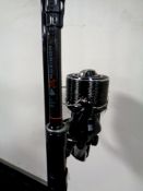 A Horizon X4 two piece carp rod with Shimano Ultegra 14000 XTD reel with original box