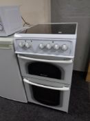 A Hotpoint electric cooker
