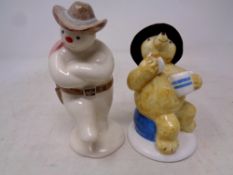 A Royal Doulton Snowman Collection figure, Cowboy Snowman,