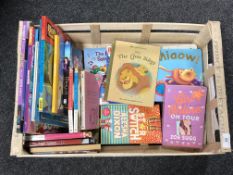 Large collection of children's books to include Disney's lion king, Bob the Builder, Mr Men,