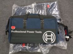 Three Bosch power tool bags (new)