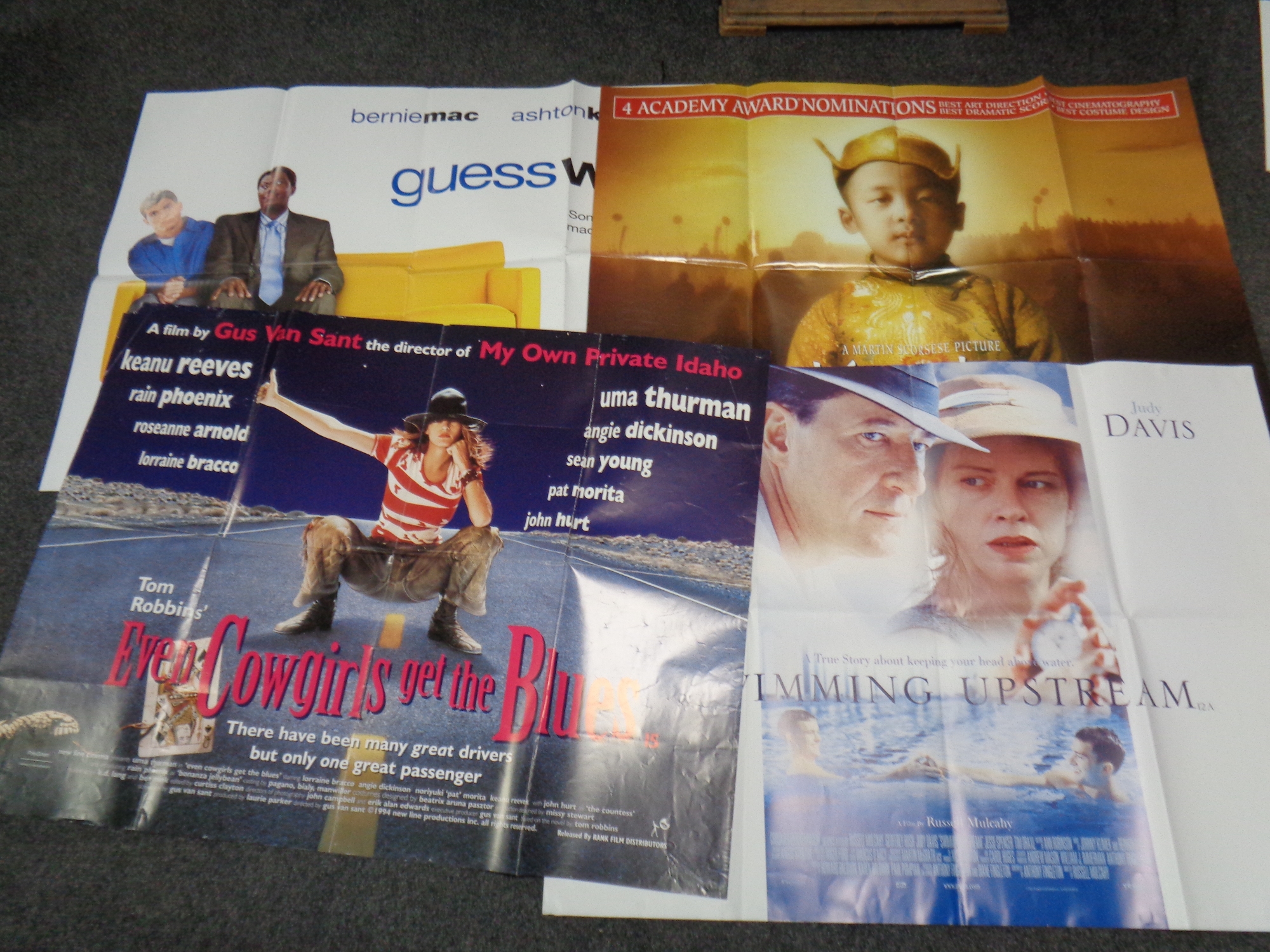 A box of a large quantity of folded film posters, Goodbye Girl, Death, Guess Who, - Image 2 of 3