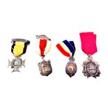 Four Indian Army temperance medals