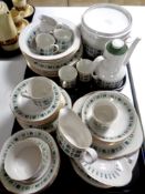 A fifty four piece Royal Doulton Tapestry tea and dinner service to include lidded dishes and