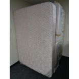 A House of Fraser 4'6" storage divan and interior