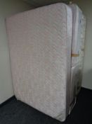 A House of Fraser 4'6" storage divan and interior