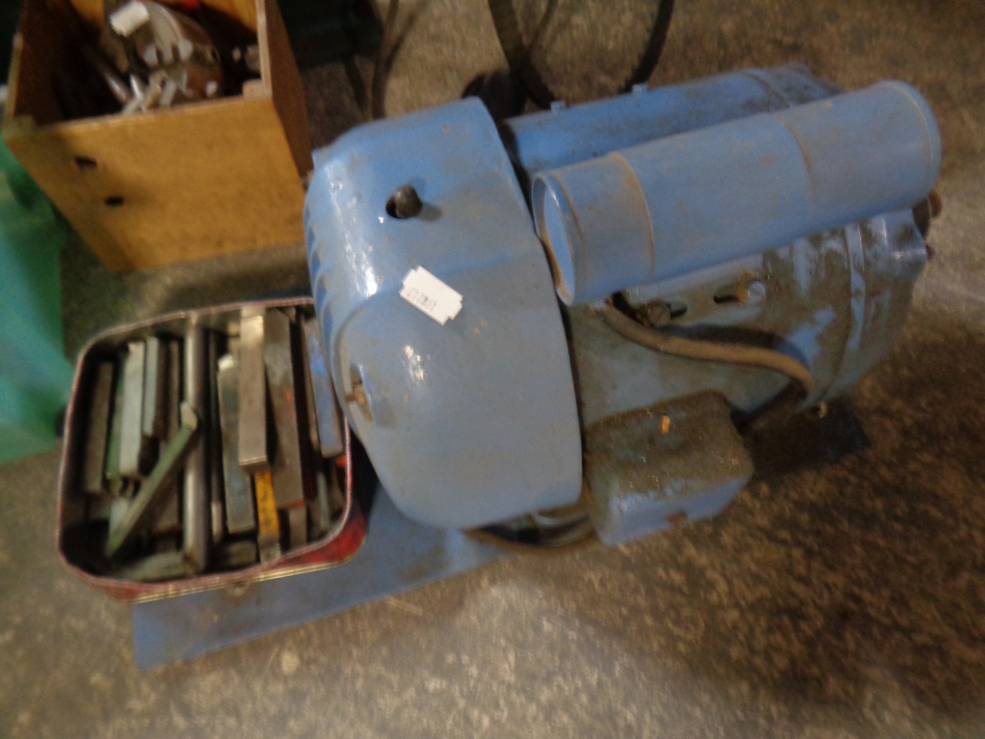 A Faircut lathe with motor and accessories - Image 3 of 4