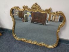 A period style gilt framed mirror