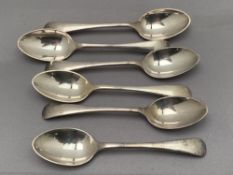 A set of six plated teaspoons in original box from the CWS Margarine Works