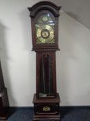 A Tempus Fugit longcase clock