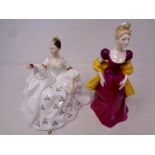 Two Royal Doulton figures; My Love, HN2339, together with Loretta, HN2337.