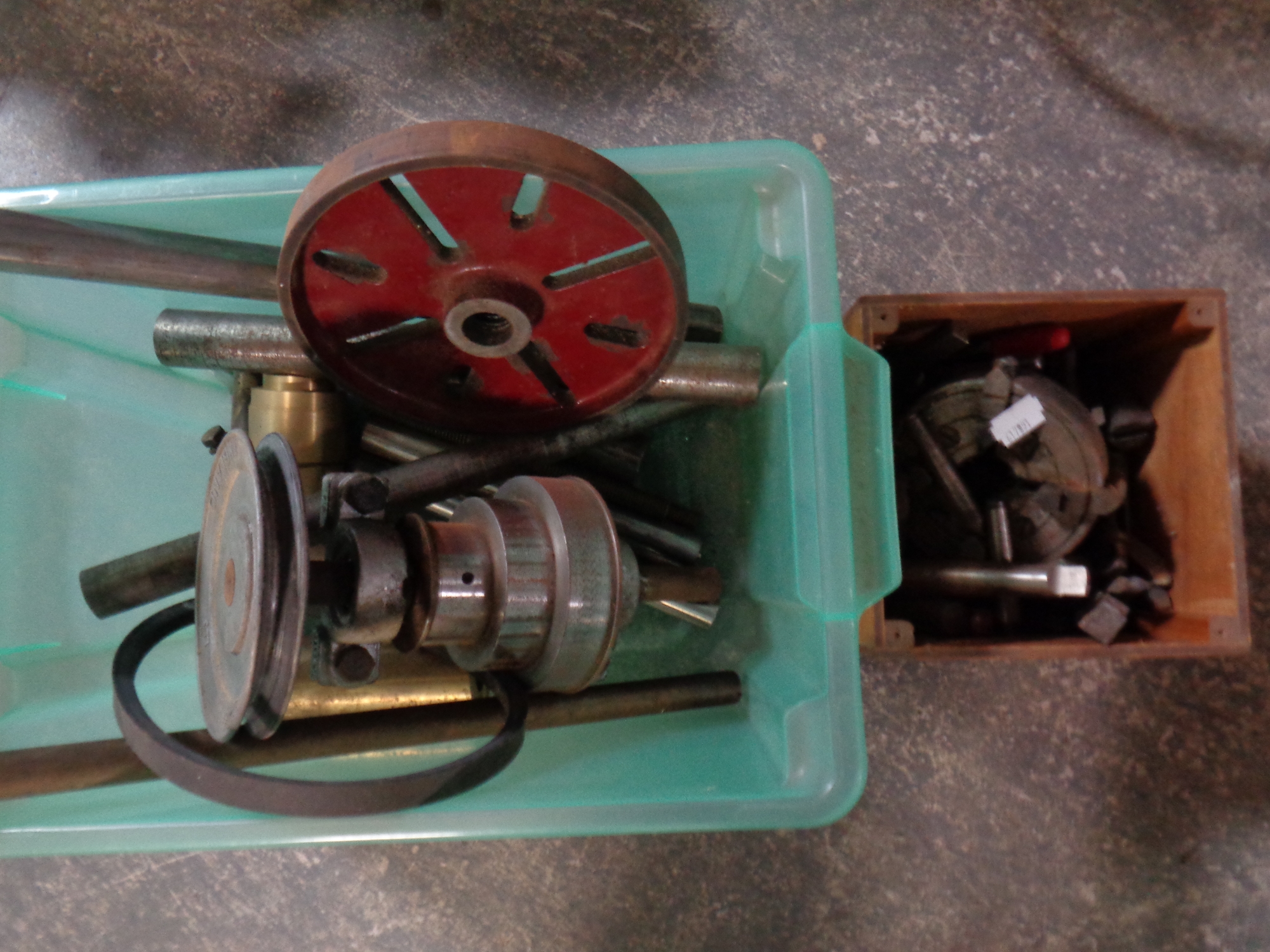 A Faircut lathe with motor and accessories - Image 2 of 4