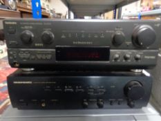 A Technics stereo receiver,