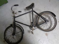A vintage child's Hercules hand built bicycle