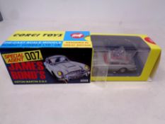 James Bond Aston Martin DB5 Hornby Hobbies, original box and packaging.