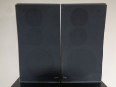 A pair of Bang & Olufsen Beovox S40 speakers (continental wiring)
