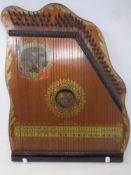 A vintage Coronation harp