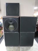 A pair of Bang & Olufsen Beovox S120 speakers (as found)