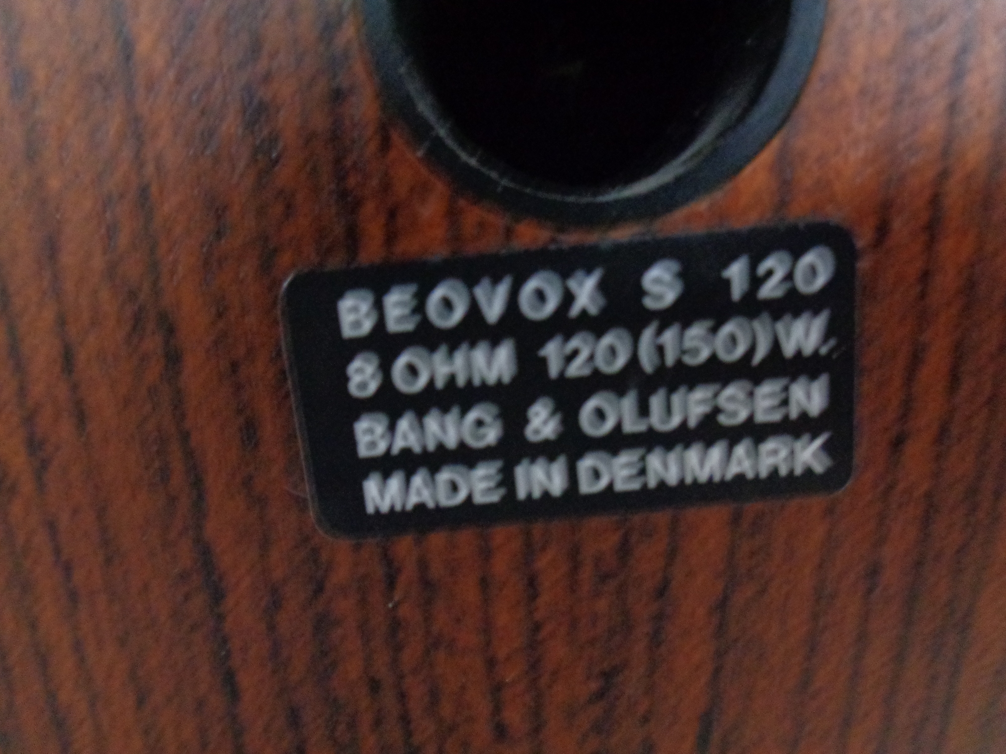 A pair of Bang & Olufsen Beovox S120 speakers (as found) - Image 2 of 2