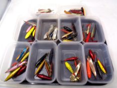 Quantity of various fishing lures