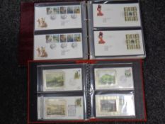Two albums of Royal Mail and Benham first day covers