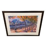 After John Coatsworth : Autumn on the River Tyne, Artist Proof, signed in pencil, 60 cm x 87 cm,