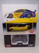 Three 1:18 scale die cast cars - Team Rosberg Collection Opel Calibra 1995,