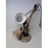 Two twentieth century angle poise lamps