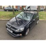 2015 VW Polo Bluemotion, 5-Door, Black, Manual, Petrol, 999 cc, 17,141 miles, Air Con,