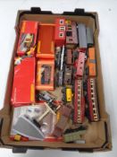 A box of Triang railways, rolling stock,