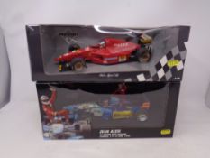A Paul's Model Art 1:18 Grand Prix Ferrari 412T1 J.