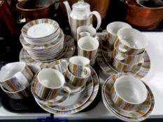 Approximately 50 pieces of Mid Winter table ware