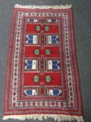 A Caucasian rug,