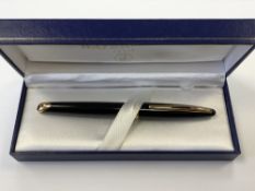 A good quality Waterman Paris fountain pen with 18ct gold nib,