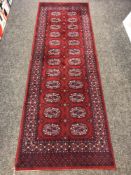 A Bokhara design runner,