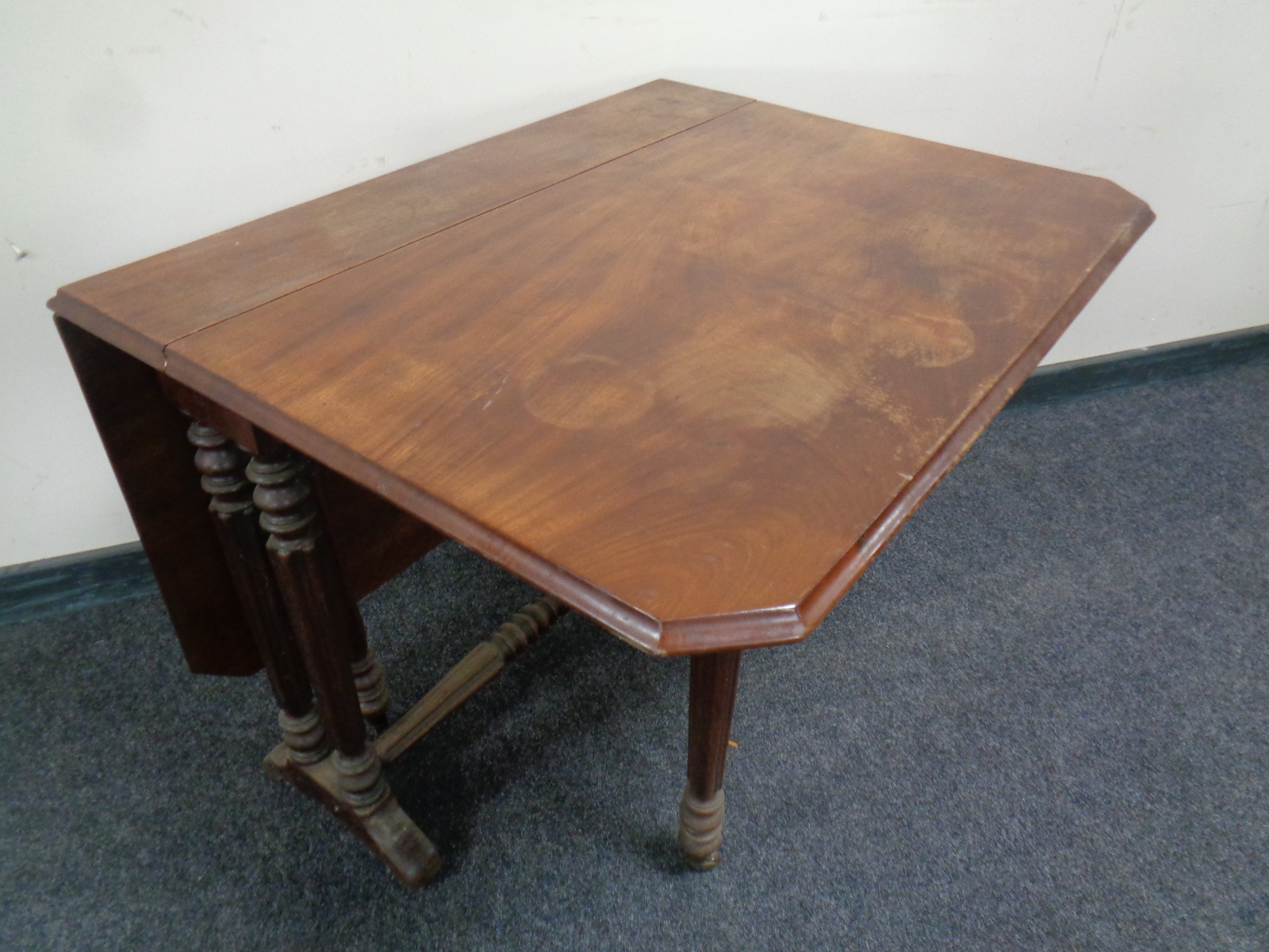 A 19th century mahogany Sutherland table