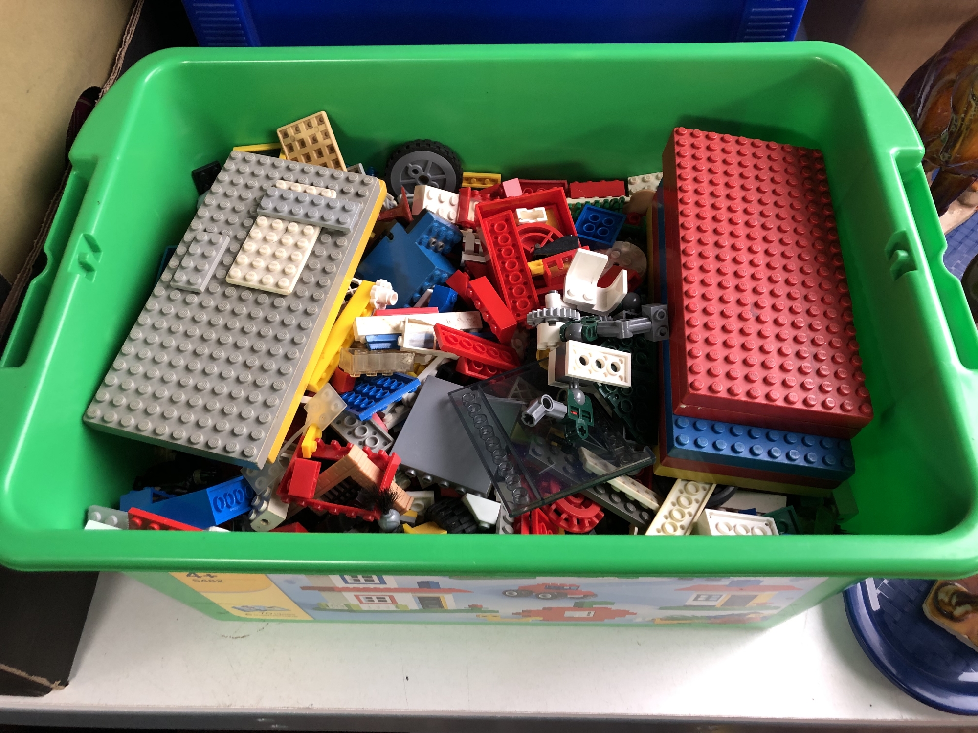 A box of Lego