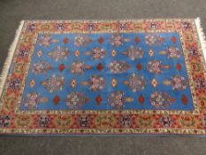 A Rabat rug, North Africa, signed,