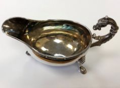 A Lindisfarne silver sauce boat CONDITION REPORT: 231g